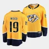 matthew wood predators gold home 2023 nhl draft breakaway playerjersey