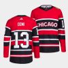 max domi blackhawks red 2022reverse retro 2.0 authentic primegreen jersey