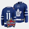 max domi maple leafs royal 2024 nhl all star patch home jersey