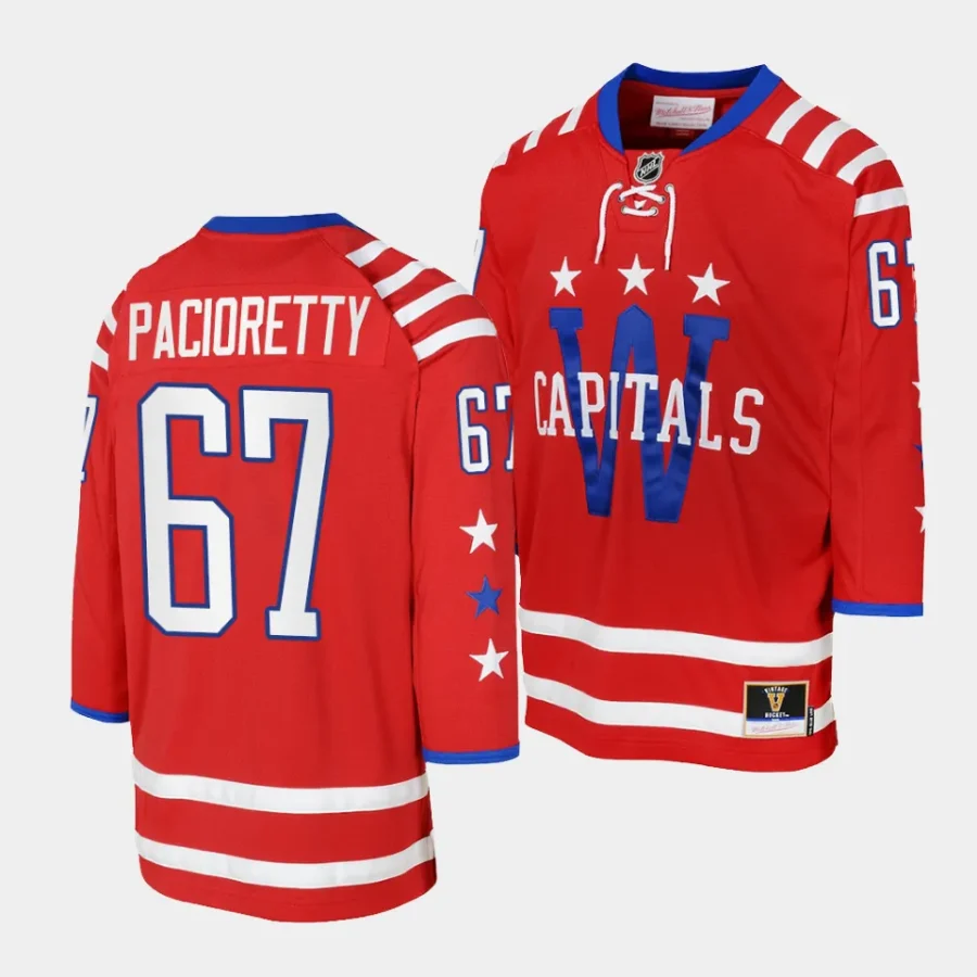 max pacioretty capitals 2015 blue line youth redmitchell ness jersey