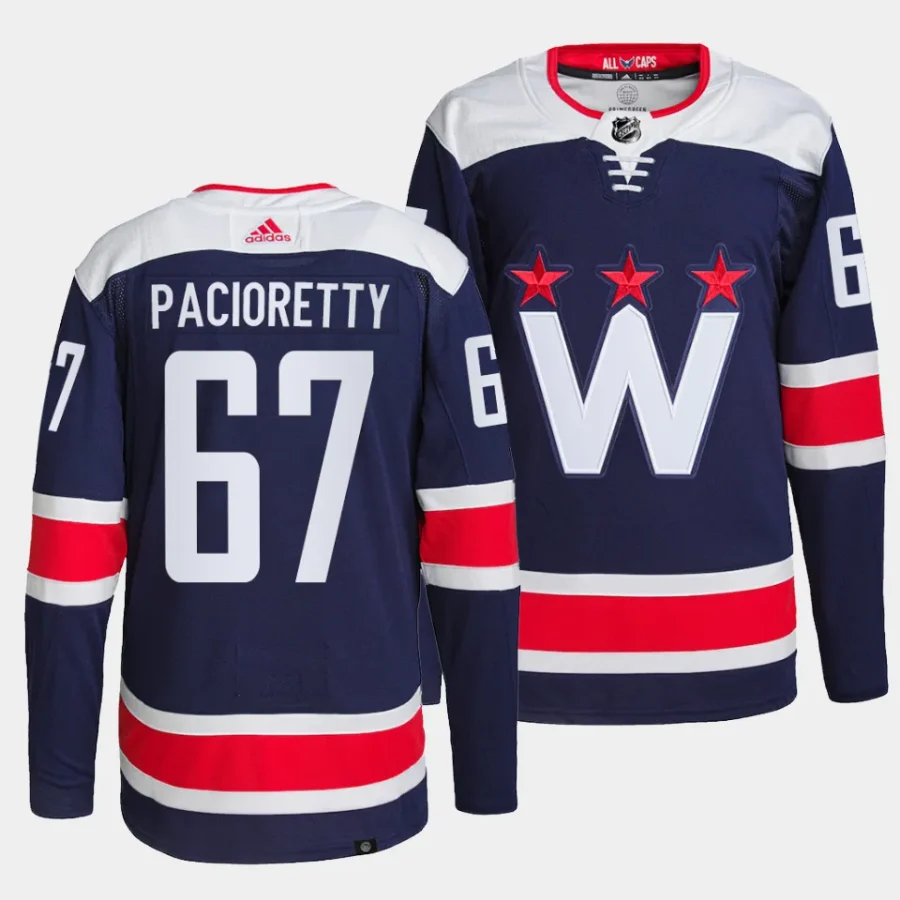 max pacioretty capitals navy alternate authentic pro jersey