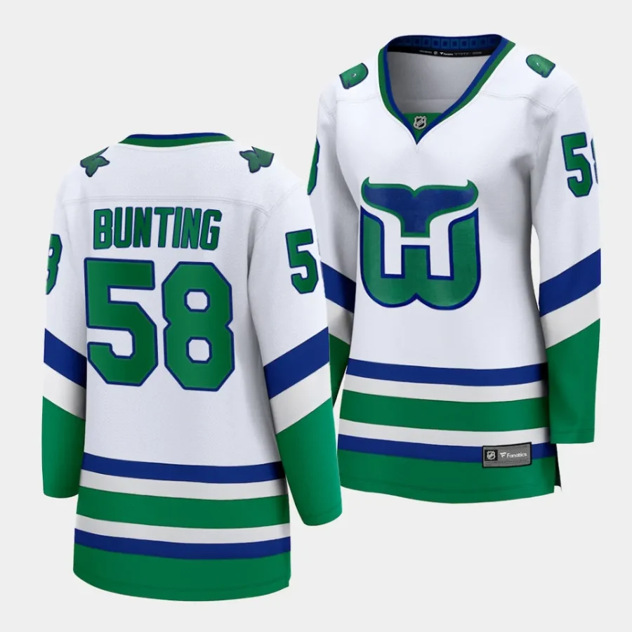 michael bunting hurricanes white whalers women jerseys