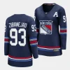 mika zibanejad rangers navy alternate women jerseys