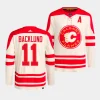 mikael backlund flames cream 2023 nhl heritage classic primegreen authentic playerjersey