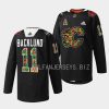 mikael backlund flames jarome iginla 2023black history month black jersey