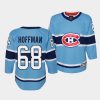 mike hoffman canadiens 2022special edition 2.0 youth blue jersey