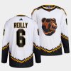 mike reilly bruins white 2022reverse retro 2.0 authentic primegreen jersey