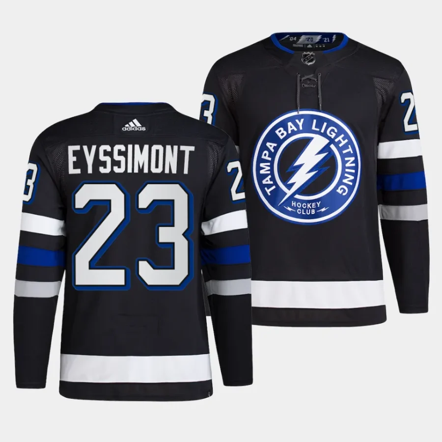 mikey eyssimont lightning black 2023 24alternate primegreen authentic jersey