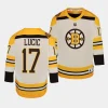 milan lucic bruins 2023 24100th anniversary youth creampremier jersey