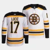 milan lucic bruins white away authentic pro primegreenjersey