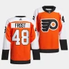 morgan frost flyers burnt orange 2023 24authentic home jersey