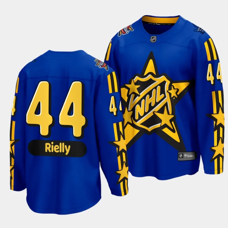 morgan rielly maple leafs blue 2024 nhl all star game breakaway jersey