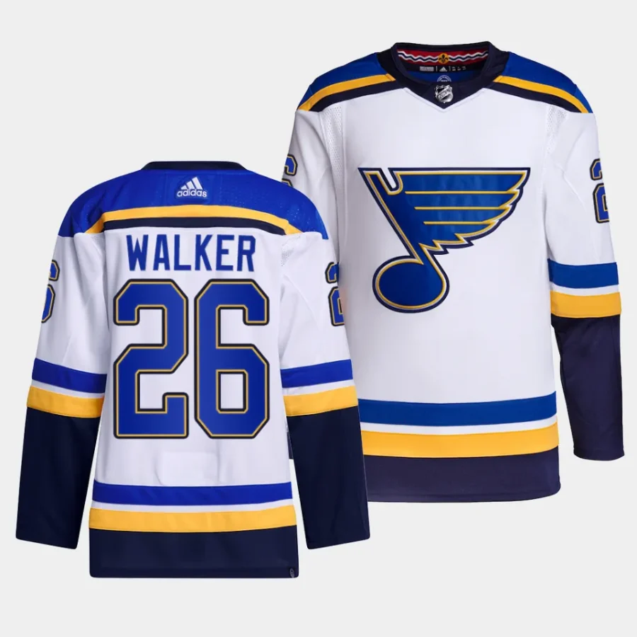 nathan walker blues white away primegreen authentic projersey