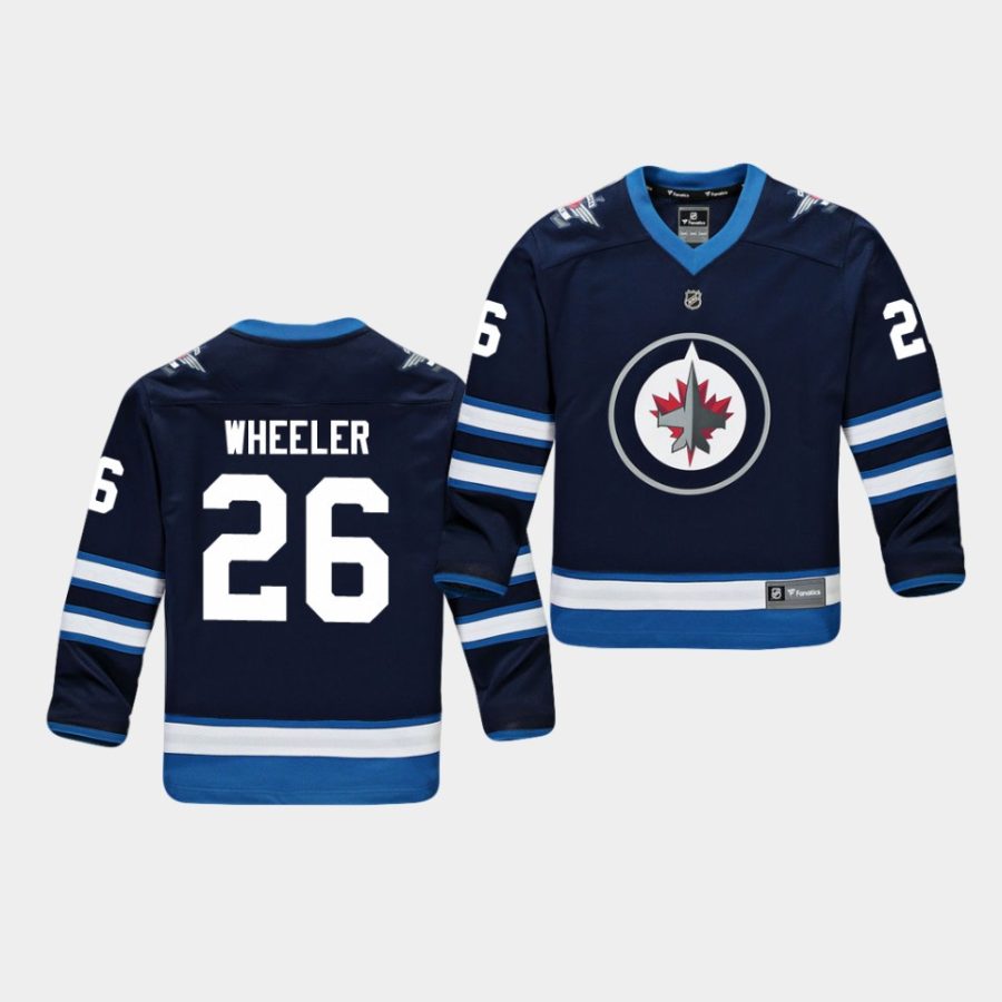 navy jetssideline blake wheeler jersey