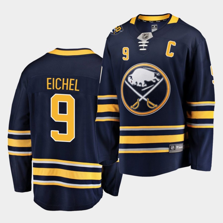 navy sabressideline jack eichel jersey