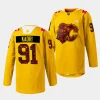 nazem kadri flames gold 2024south asian celebration holi jersey