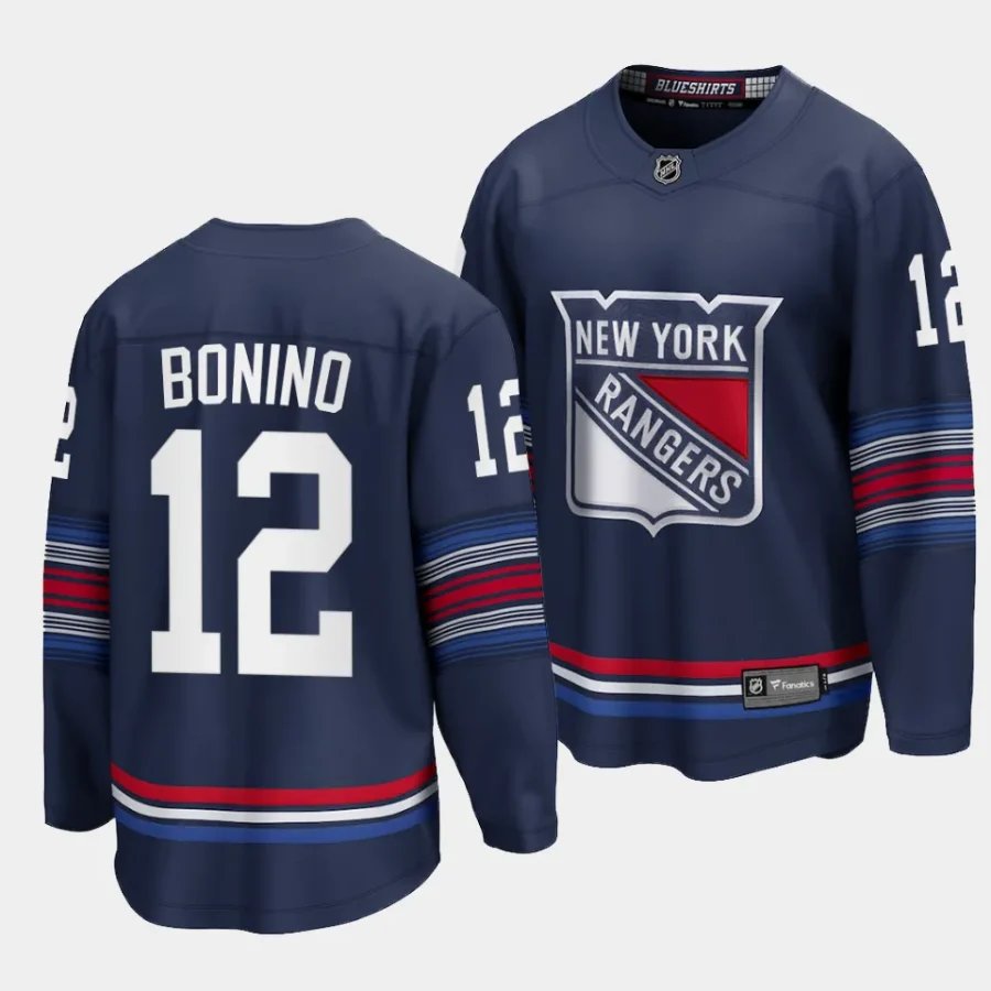 nick bonino rangers navy 2023 24alternate premier jersey