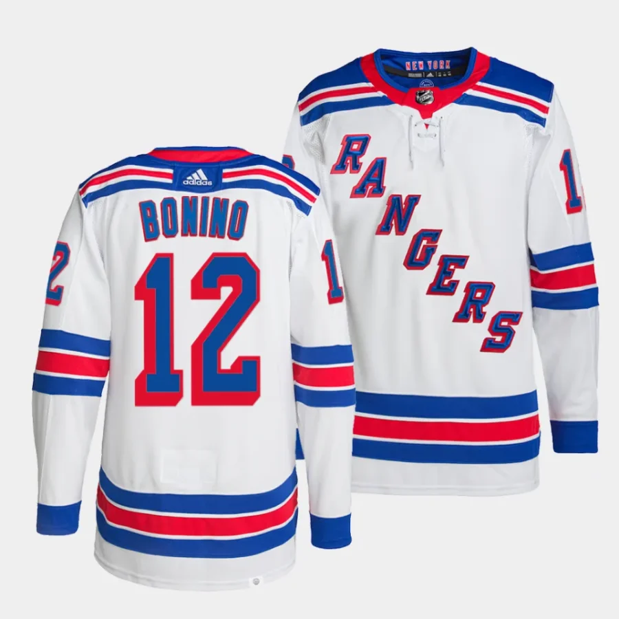 nick bonino rangers white away primegreen jersey