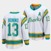 nick bonino sharks white special edition 2.0 breakaway player jersey