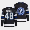 nick perbix lightning black 2023 24alternate primegreen authentic jersey