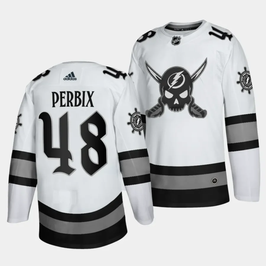 nick perbix lightning white 2024gasparilla inspired limited edition jersey