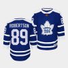 nick robertson maple leafs 2022special edition 2.0 youth blue jersey