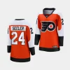 nick seeler flyers burnt orange home women jerseys