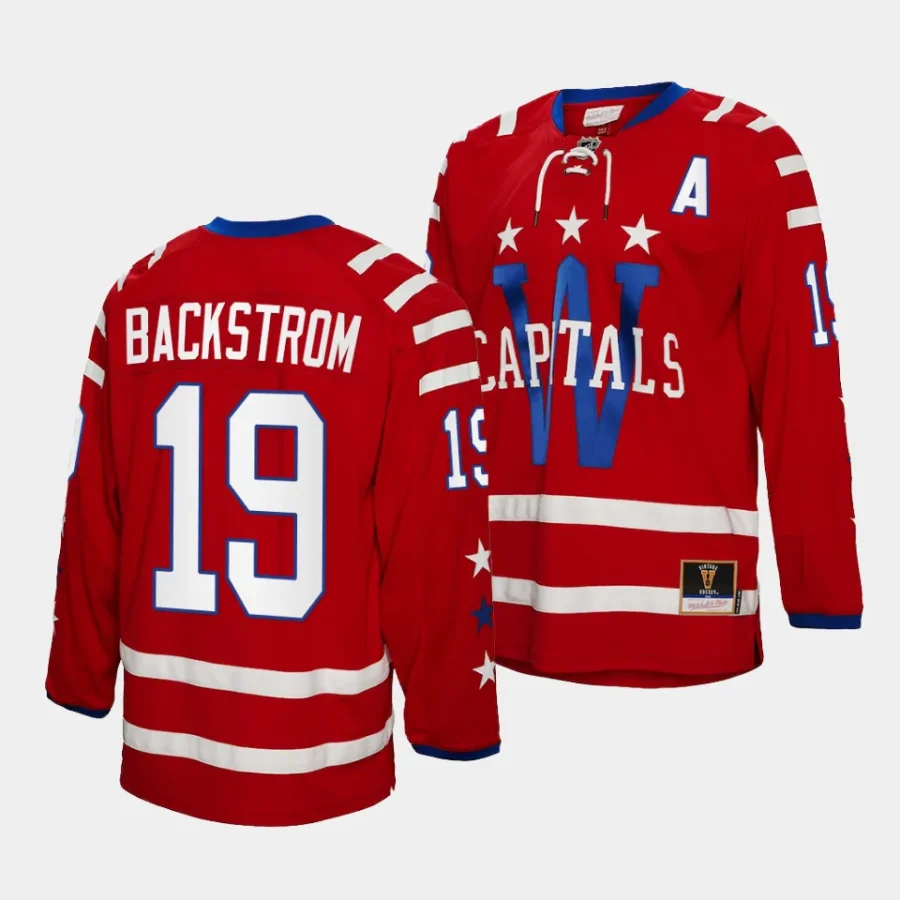 nicklas backstrom capitals 2015 blue line redmitchell ness jerseys