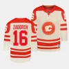 nikita zadorov flames 2023 nhl heritage classic youth cream jersey