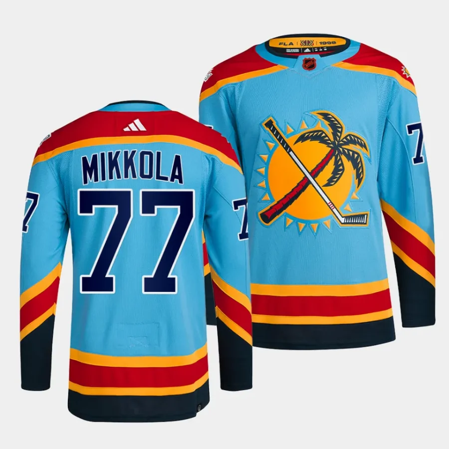 niko mikkola panthers blue reverse retro 2.0 authentic pro primegreenjersey