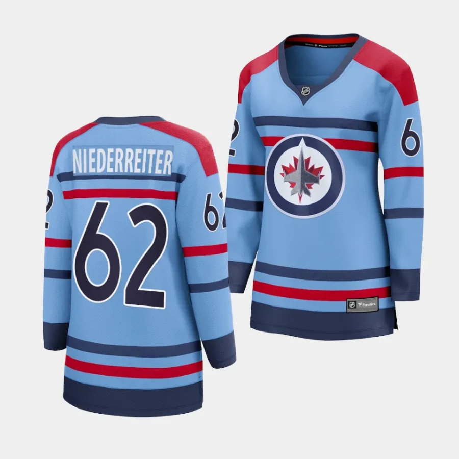 nino niederreiter jets light blue rcaf centennial women jerseys