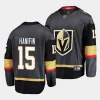 noah hanifin vgk black alternate breakaway player jersey