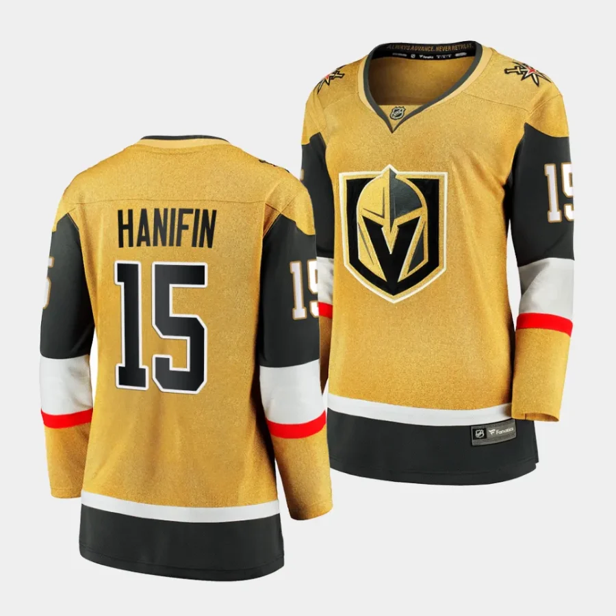 noah hanifin vgk gold home women jerseys