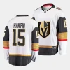 noah hanifin vgk white away breakaway player jersey