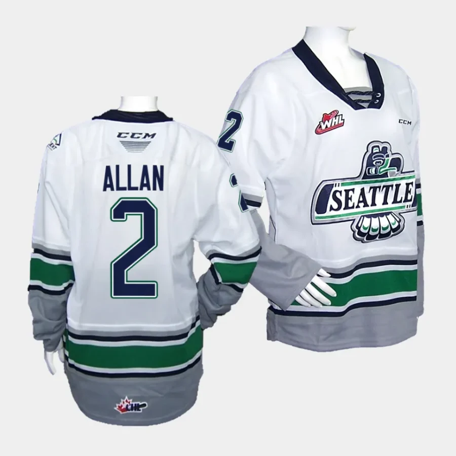 nolan allan seattle thunderbirds 2023 whl championship whitereplica jerseys