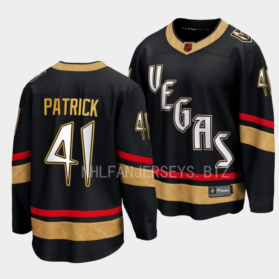 nolan patrick golden knights black special edition 2.0 breakaway player jersey