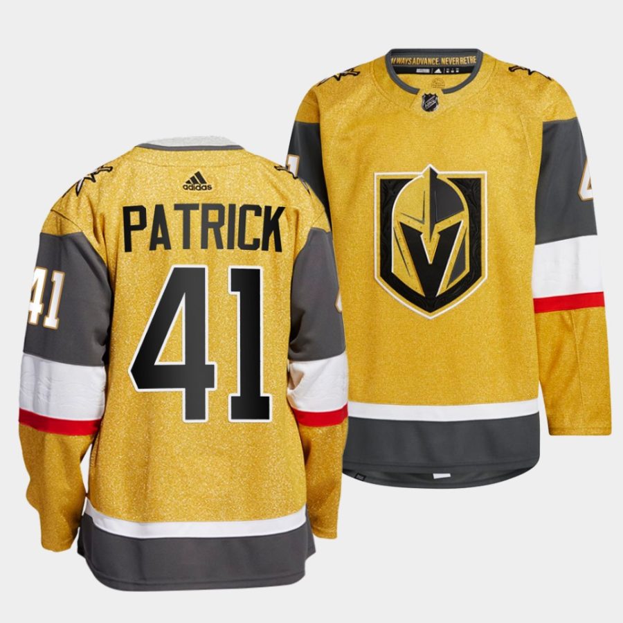 nolan patrick golden knights gold 2022 23home authentic jersey