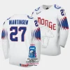 norway andreas martinsen 2023 iihf world championship white home jersey