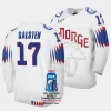 norway eirik salsten 2023 iihf world championship white home jersey