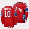 norway mattias norstebo 2023 iihf world championship red away jersey