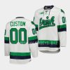 notre dame fighting irish custom college hockey white replica jersey