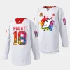 ondrej palat devils white 2023 pride night special jersey