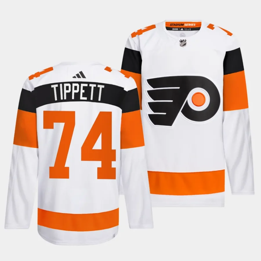 owen tippett flyers white 2024 nhl stadium series authentic pro jersey