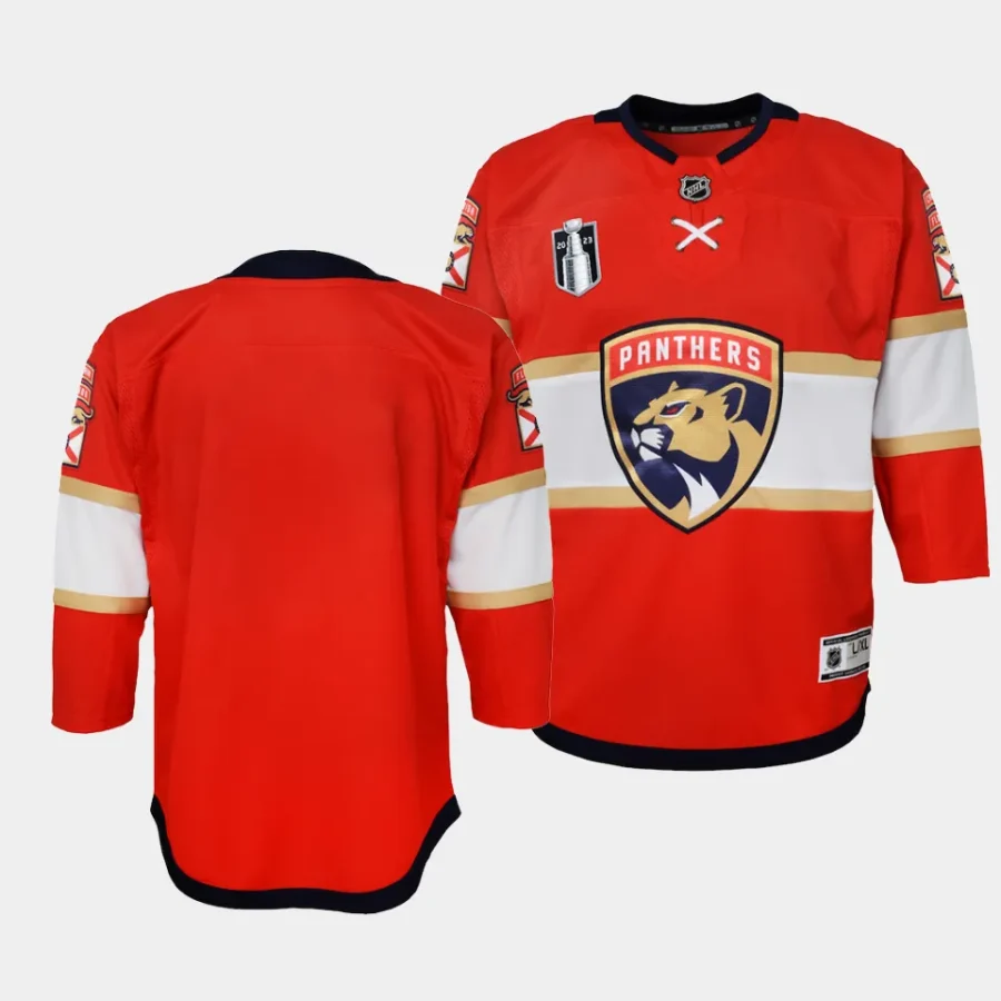 panthers 2023 stanley cup final youth redhome jersey