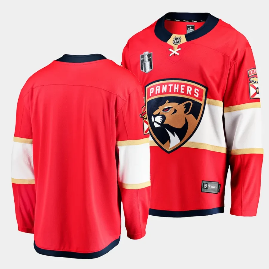 panthers red 2023 stanley cup final home jersey