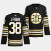 patrick brown bruins black 2023 24100th anniversary primegreen jersey