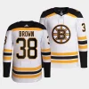 patrick brown bruins white away authentic pro primegreenjersey