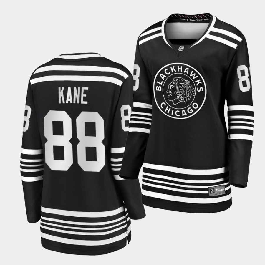 patrick kane blackhawks black premier women jerseys