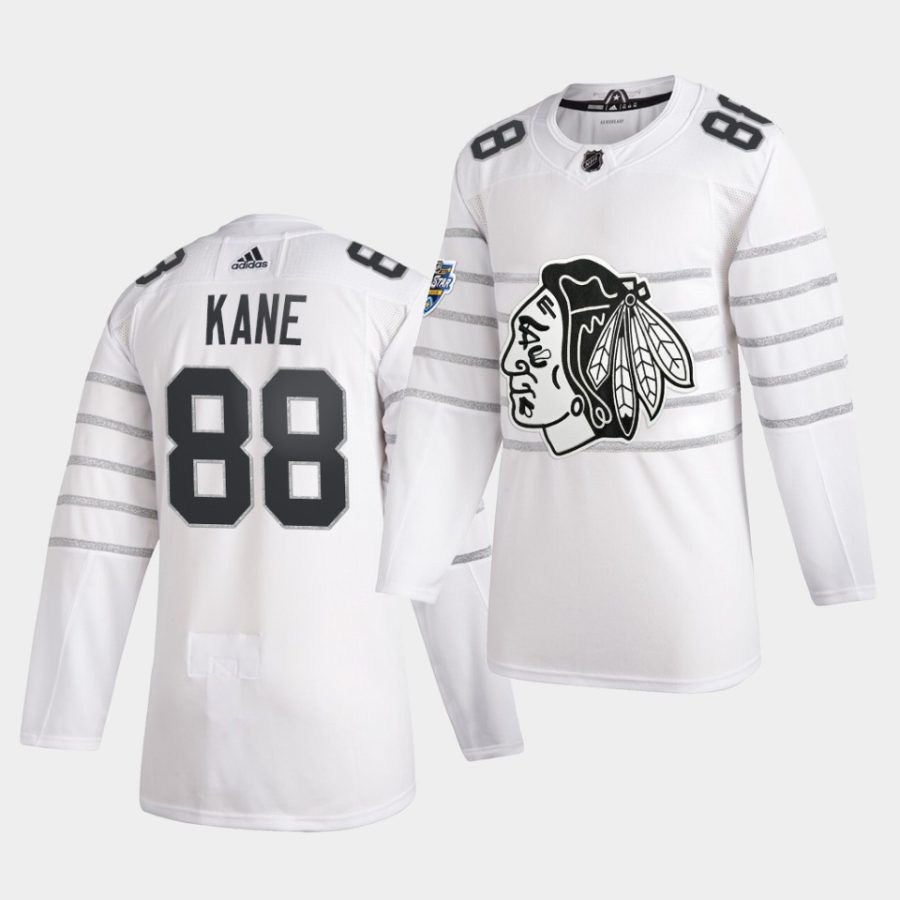 patrick kane chicago blackhawks 2020 nhl all star game white jerseys