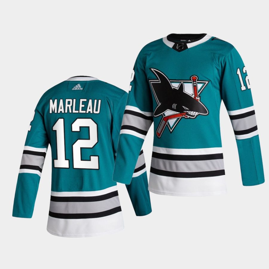 patrick marleau sharks teal 30th anniversary heritage authentic jersey